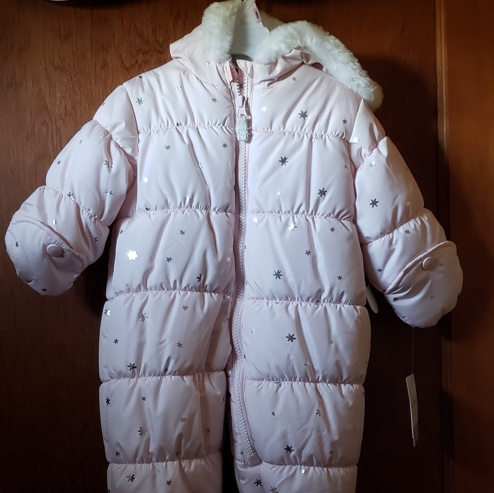 Baby girls snow/"pram" suit